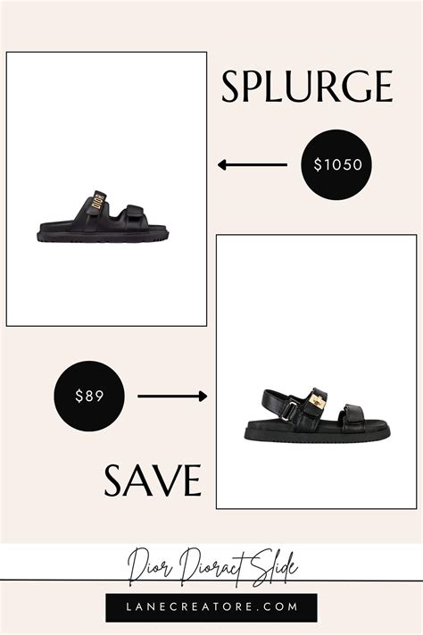 dioract sandal dupe